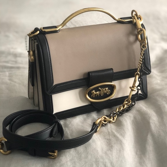 Coach Handbags - Coach Riley 22 Colorblock Stone